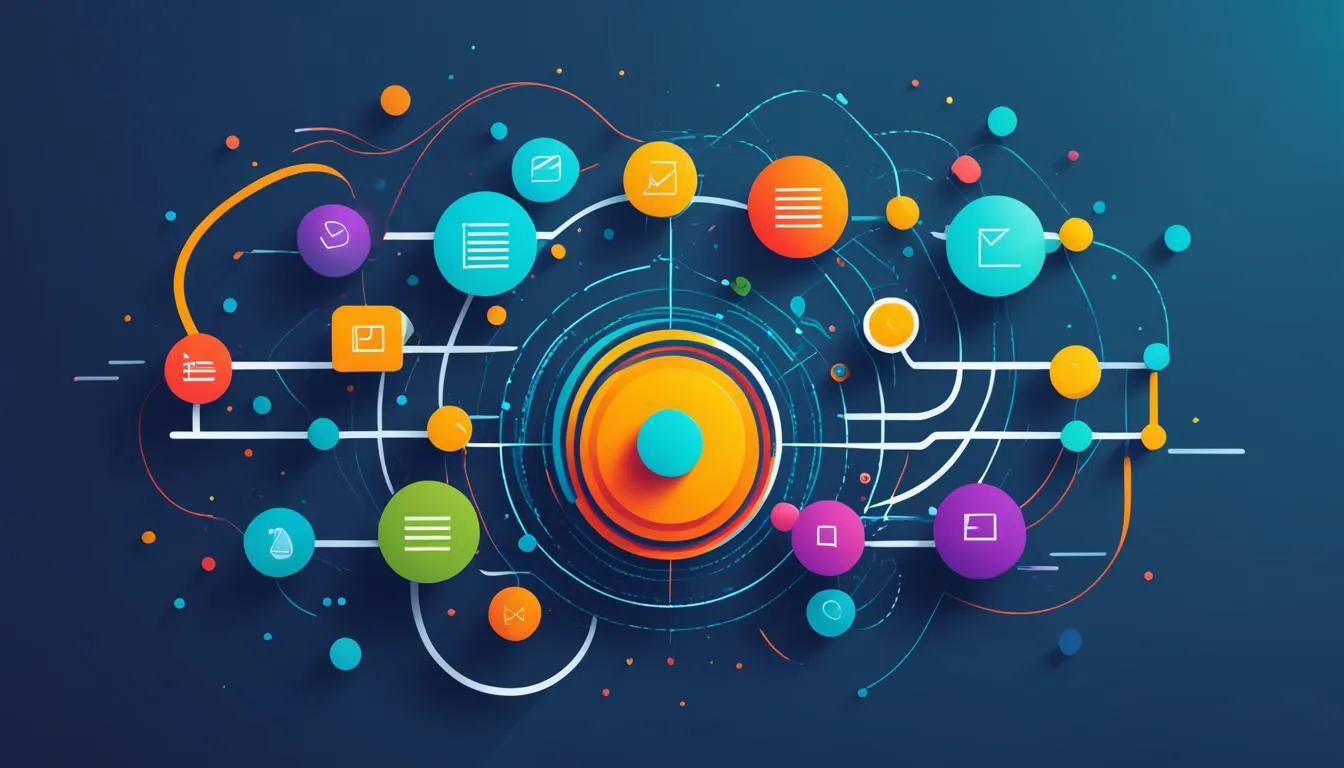 Ilustracja przepływu danych ze strony internetowej do Google Tag Managera i narzędzi analitycznych