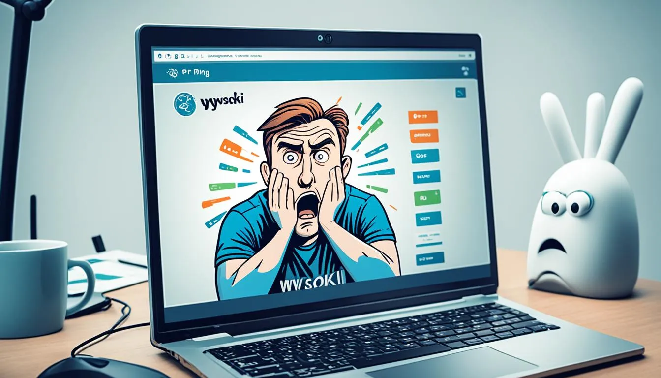 Router internetu domowego LTE/5G stojący przy oknie i wykres opóźnień połączenia